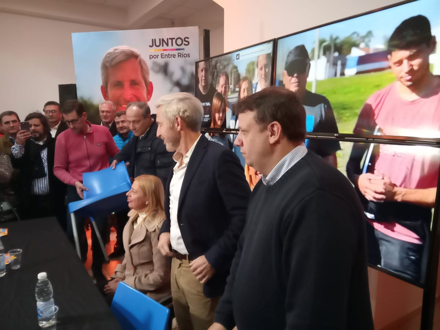 Juntos por Crespo inauguró oficialmente el local partidario