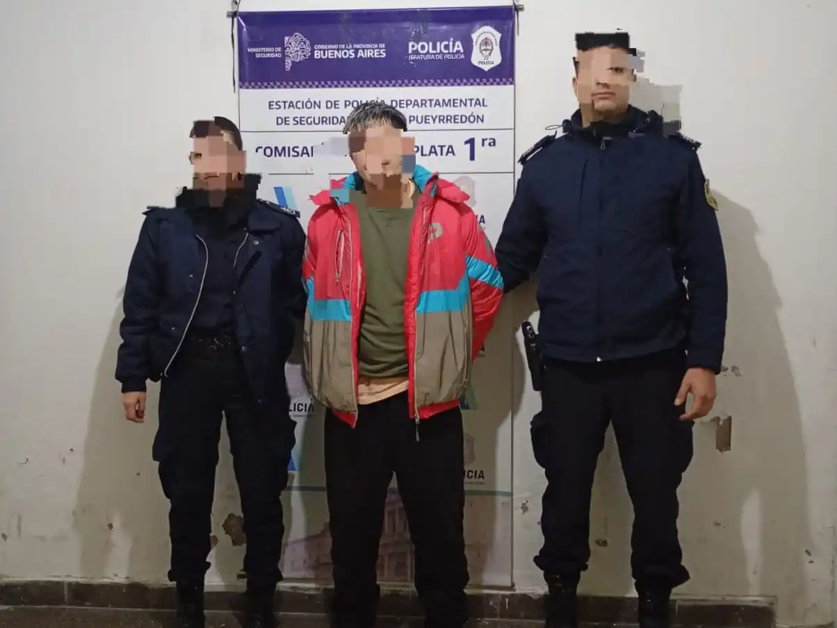 Lo denunciaron por causar disturbios en la calle y terminó aprehendido tras enfrentarse con policías
