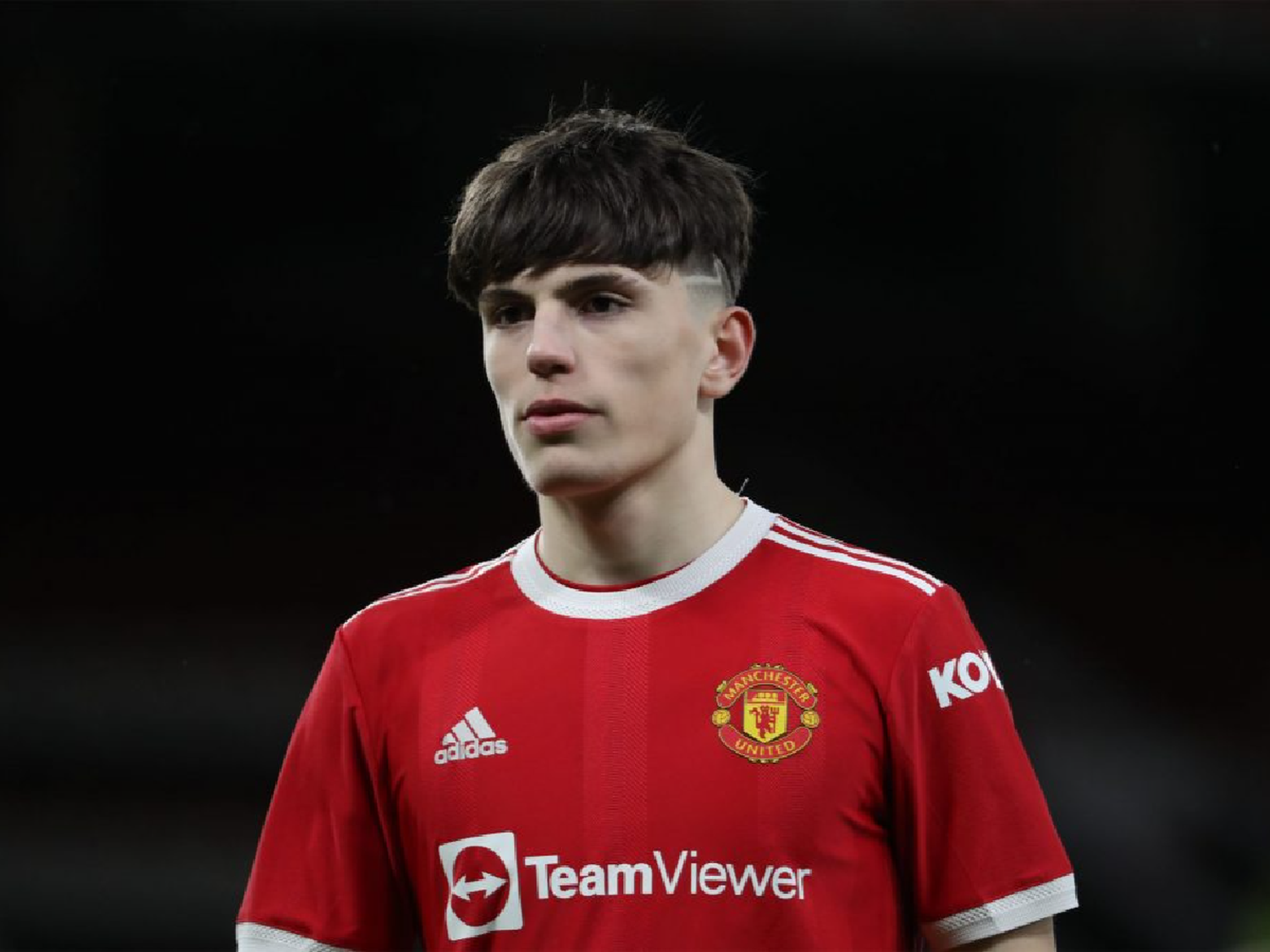 Garnacho debutó en Manchester United