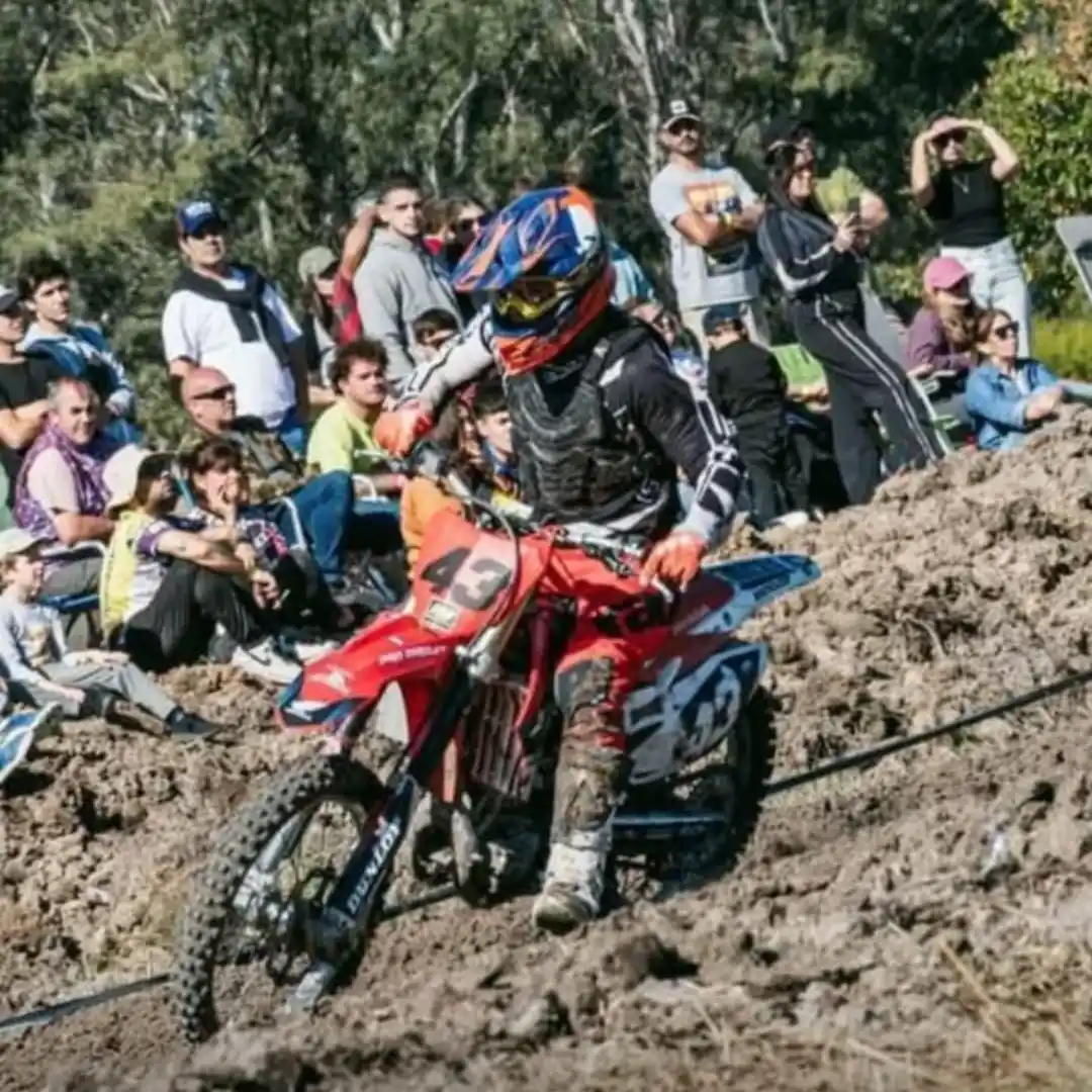 Casiano Barrios tuvo un destacado fin de semana por el Campeonato de Endurocross Entrerriano