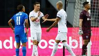 Lo Celso anotó en la goleada del Tottenham en Singapur