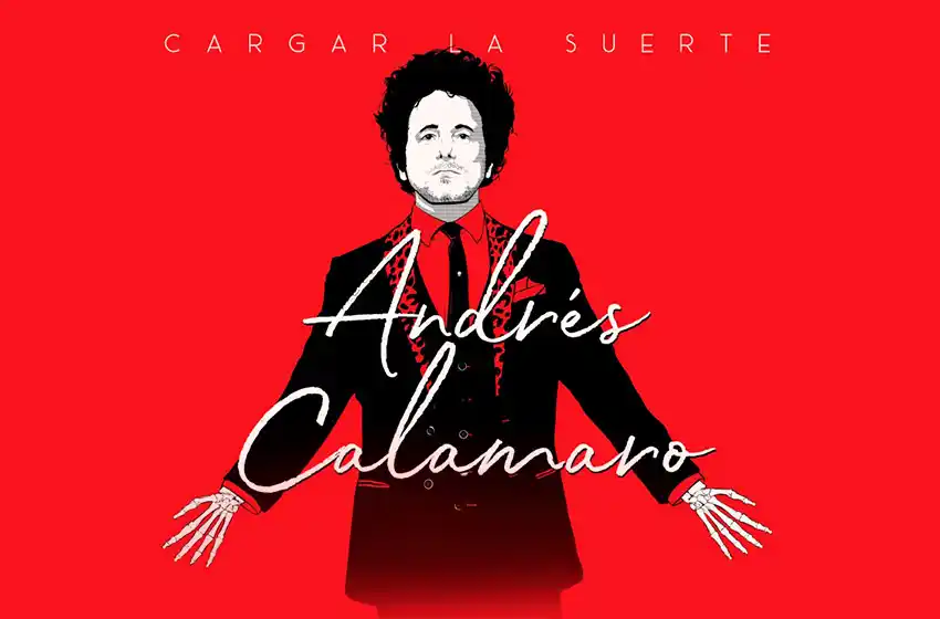 La espera terminó: Andrés Calamaro lanza «Cargar la suerte», su nuevo álbum