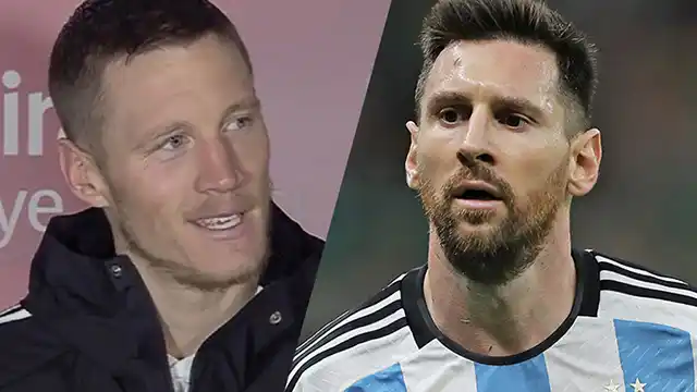 Reapareció Weghorst, el neerlandés motivo del "andá para allá, bobo" de Messi