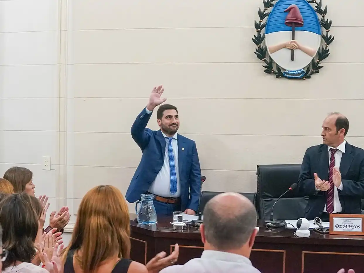 Ramiro Egüen en la apertura de sesiones