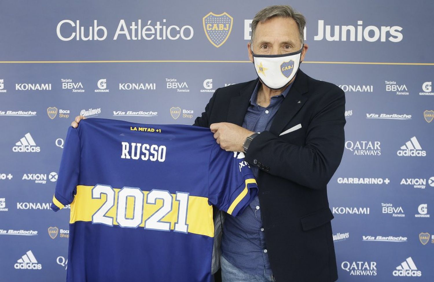 Russo renovó con Boca hasta diciembre de 2021