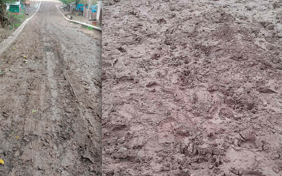 La Tosquera: “Por el barro, se caen los nenes que van a la escuela”