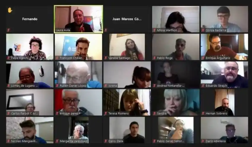 Se realizó la capacitación virtual para la regularización de clubes de barrio y pueblo