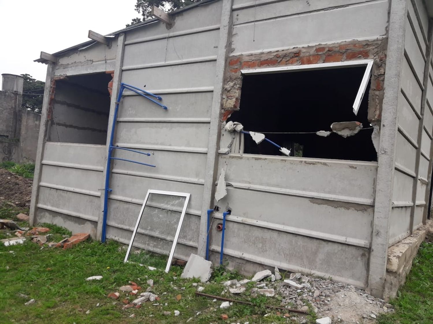 Robaron por tercera vez en una casa en construcción en Matorras de San Martín al 300