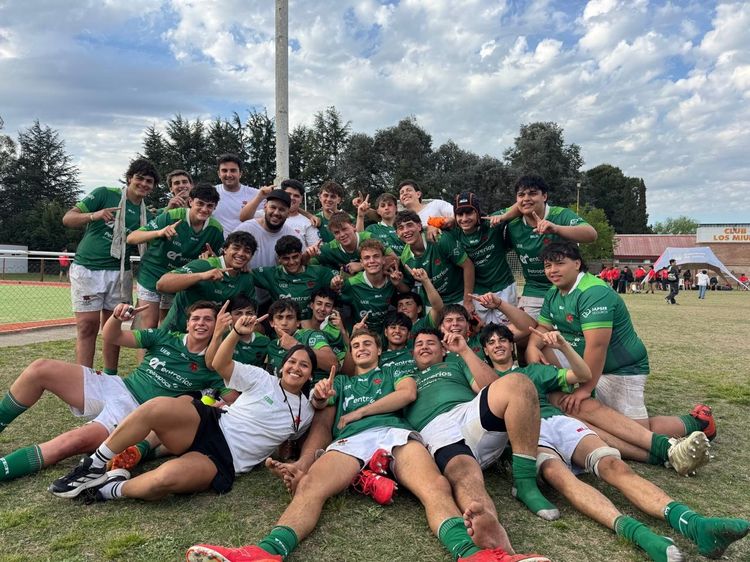 Rugby: Siete gualeguaychuenses fueron campeones con la selección de Entre Ríos en el Argentino M16