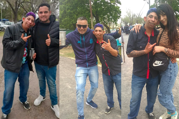 Ellos también mandaron su foto con el Chuchu