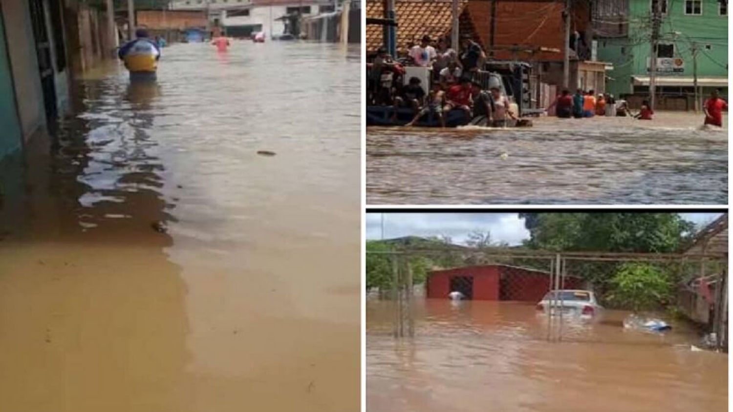 AUTORIDADES SOCORREN a afectados por inundaciones en Santa Elena de Uairén