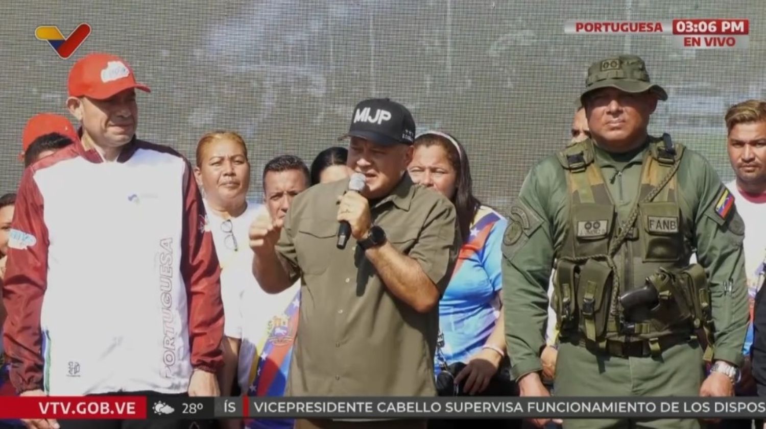 Diosdado dice que la DERECHA INTERNACIONAL tiembla cuando el pueblo venezolano se moviliza: SE VUELVEN LOCOS  