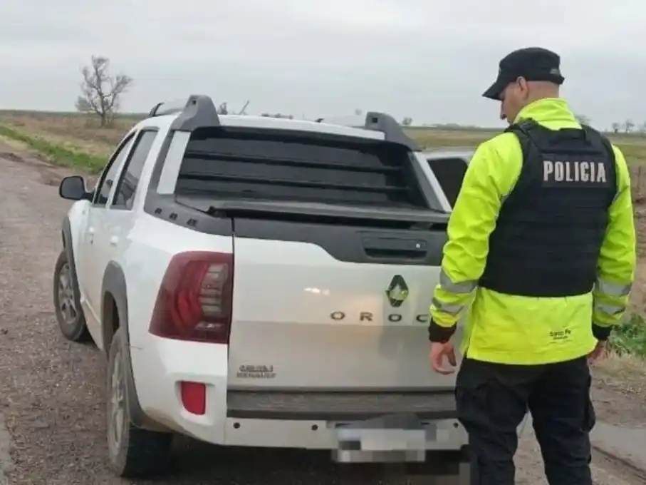 El operativo ocurrió en la tarde de ayer, en el cruce de la Ruta Nacional Nº 19 y la Ruta Provincial Nº 10.