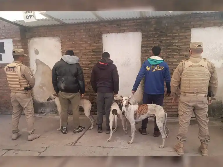 Tres hombres detenidos por caza ilegal en Colonia Prosperidad