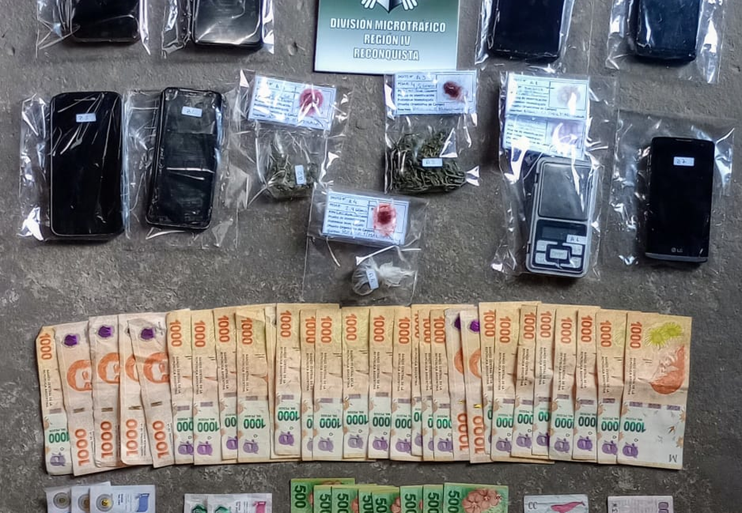 La PDI detuvo a un hombre por microtráfico