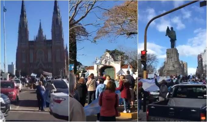 #19S Nuevas protestas en el país: En Quinta de Olivos también se concentraron