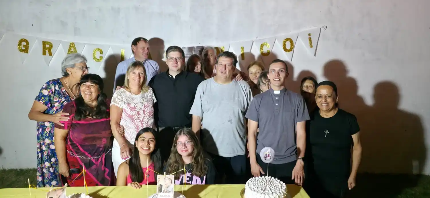 Emotiva despedida al Padre Nicolás tras su nueva misión pastoral
