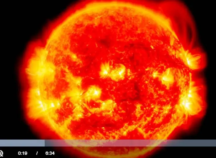 Tormenta solar a la Tierra