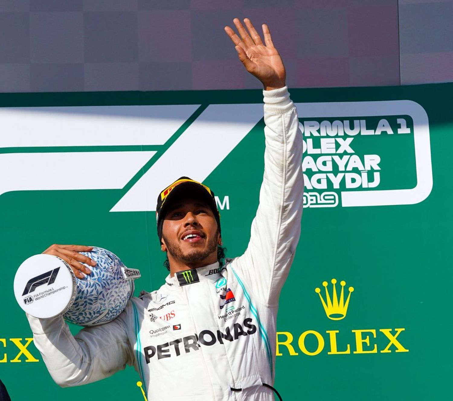 Lewis Hamilton sumó otro festejo en Hungría