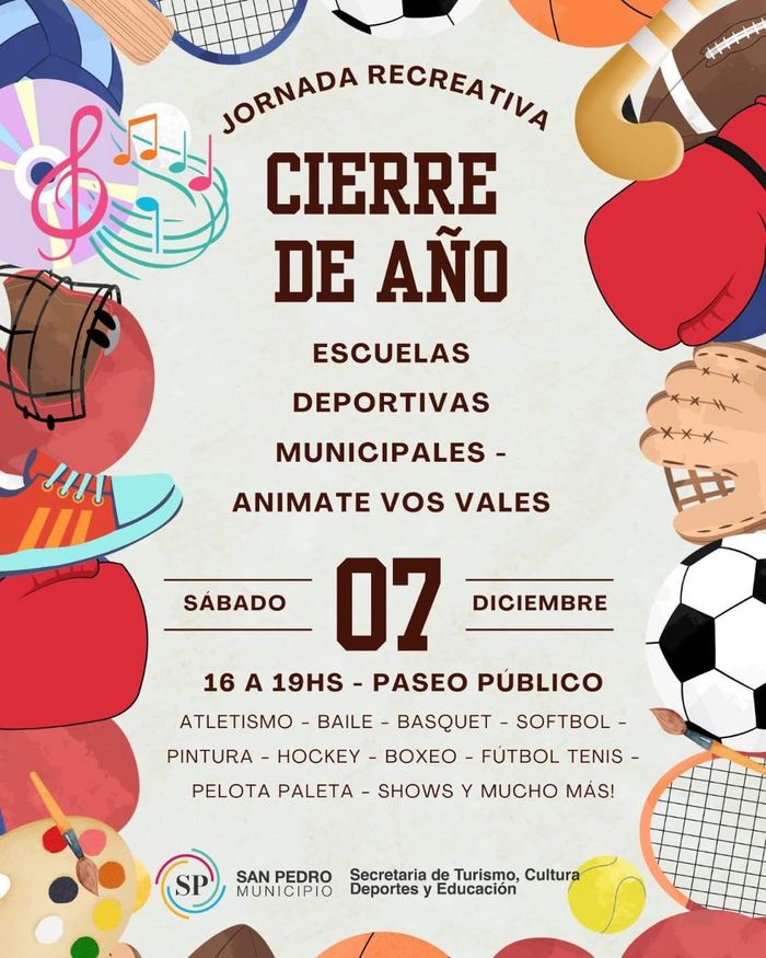Cierre de año escuelas municipales y  animate vos vales - 2