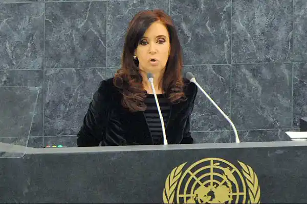 Cristina habla en la Asamblea General de la ONU
