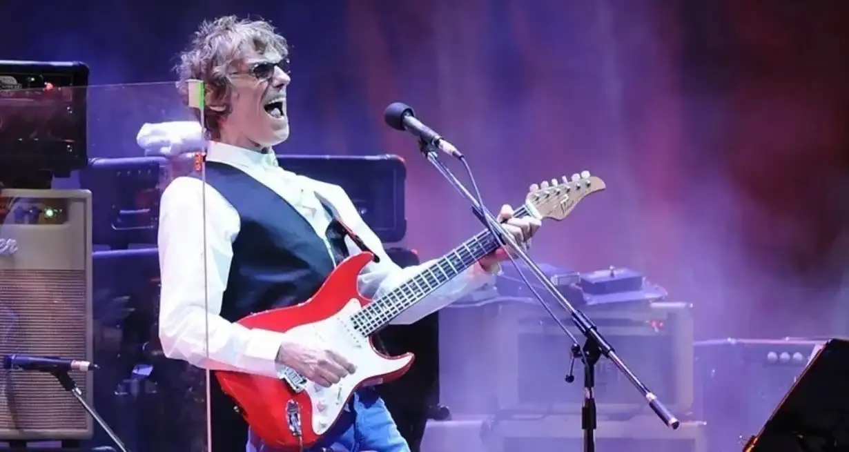 Luis Alebrto Spinetta, figura clave del rock nacional.