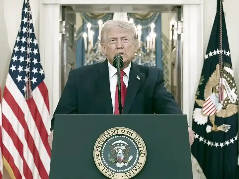 Trump lanzó una dura advertencia a Irán.