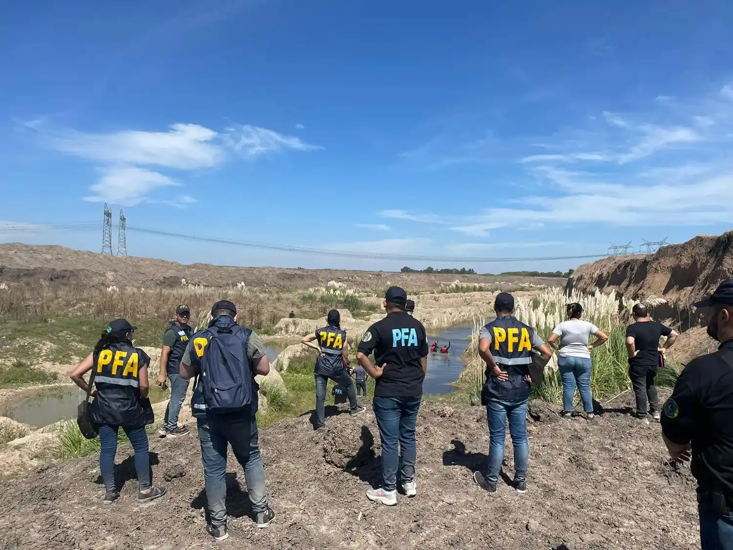 La Policía rastrilló una zona de Florencio Varela en la búsqueda de Lucas Escalante, desaparecido desde el 9 de diciembre