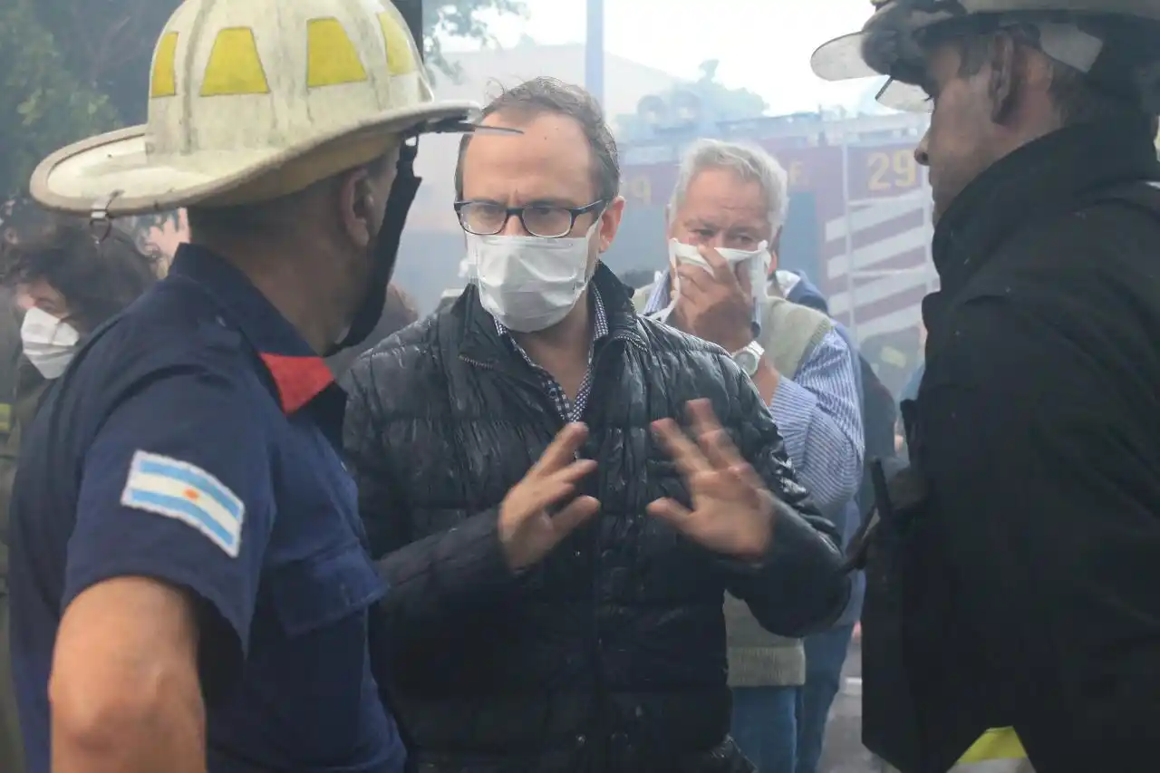 Tres de Febrero: Intendente pide a la Provincia que acompañe a los Bomberos Voluntarios