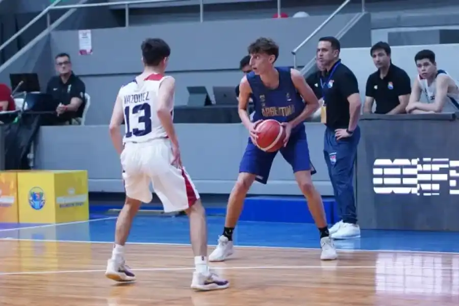 Gramaglia ganó con el U15 en el Sudamericano (FIBA)