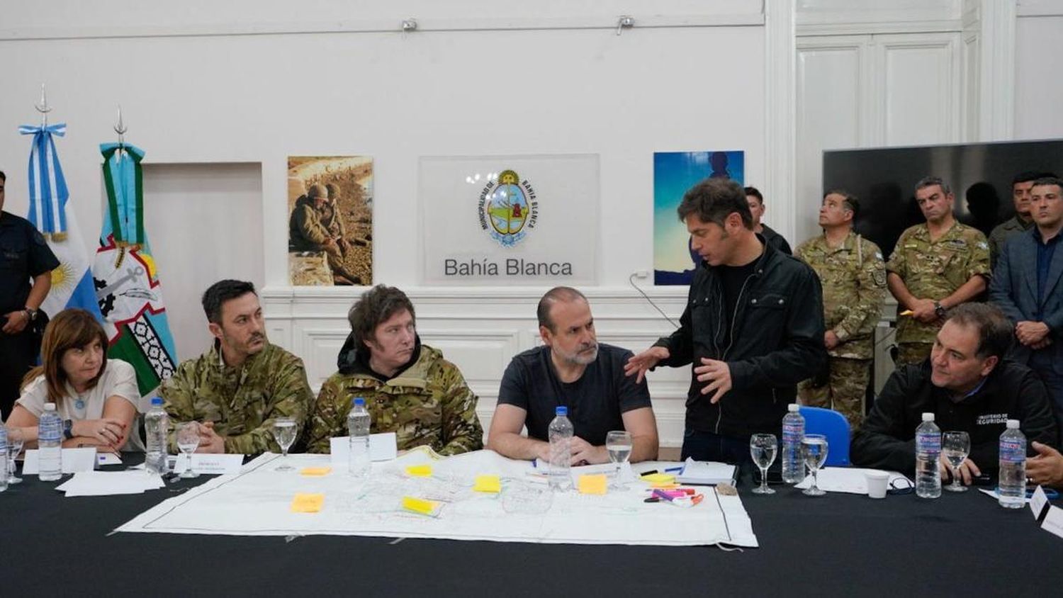 “Tengo confianza en que vamos a salir adelante”, dijo Milei en Bahía Blanca