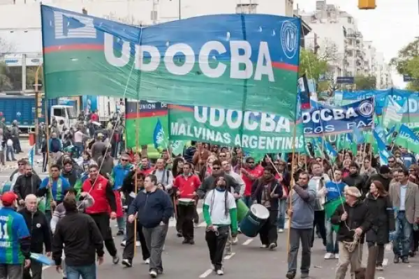 Paritaria docente: Udocba rechazó la oferta de Vidal y advierte con un paro esta semana