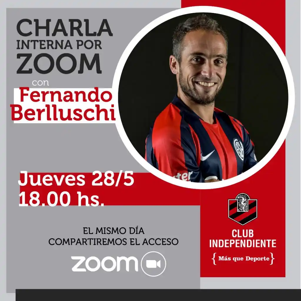 Independiente continúa con las charlas virtuales con personalidades del deporte