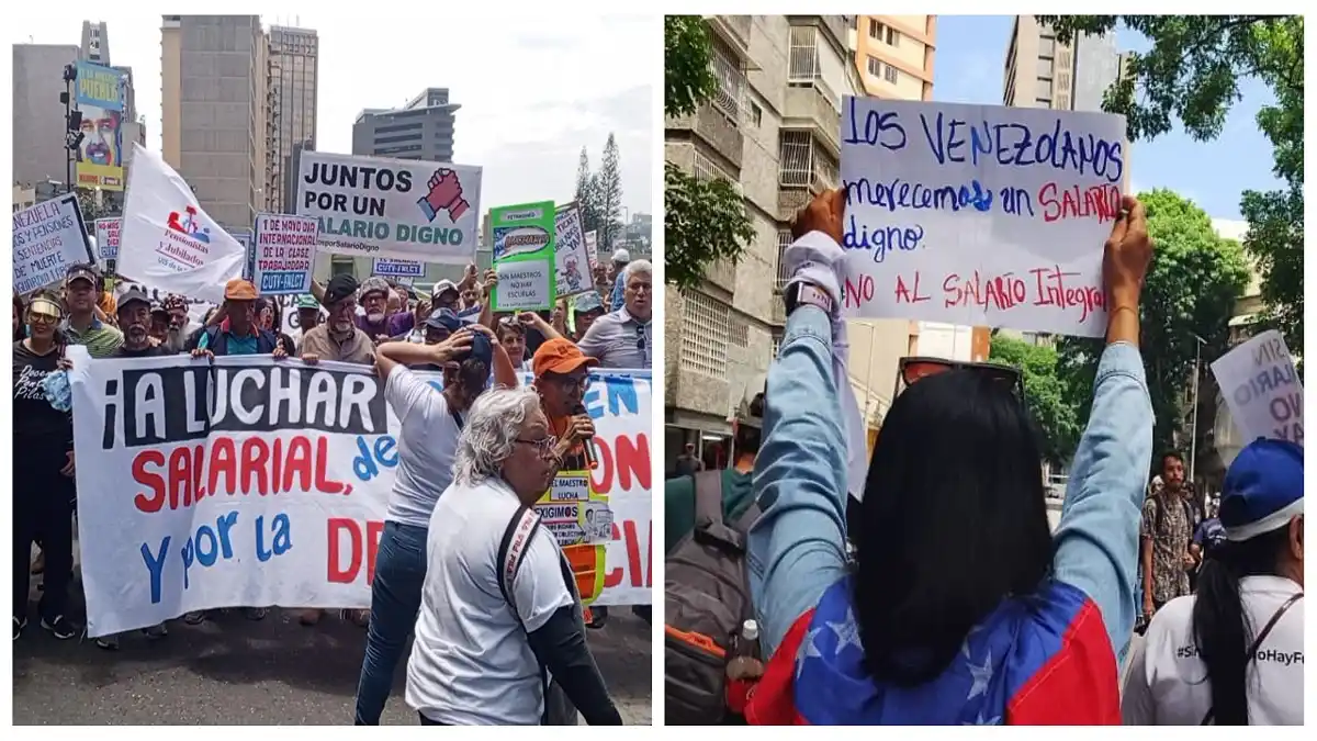 «POR UN SUELDO DIGNO»: trabajadores toman las calles de varios estados del país