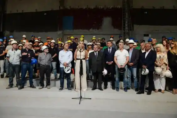 MAR DEL PLATA: Avanzan obras de remodelación del teatro Tronador