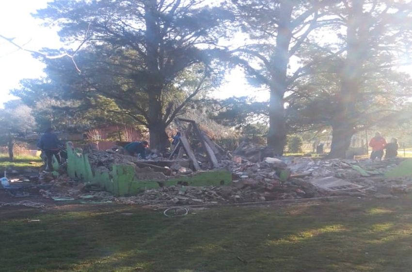 Incendio en El Casal: cinco menores quedaron en la calle y piden donaciones
