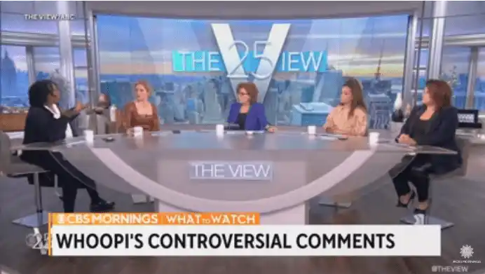 Whoopi Goldberg tendrá que esperar para volver a The Wiew. Foto captura YouTube