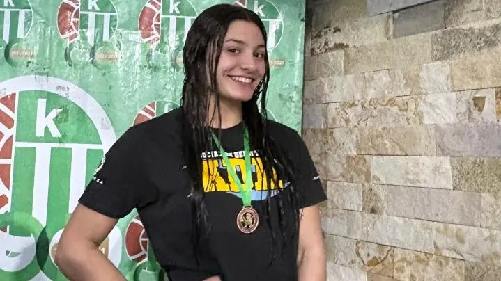 Campeona. Sol Del Valle, destacada en Mar del Plata
