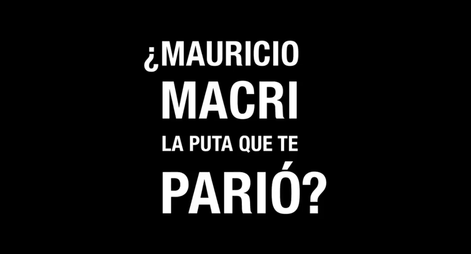 Manuel Mosca publicó un spot con la frase "¿MMLPQTP?"