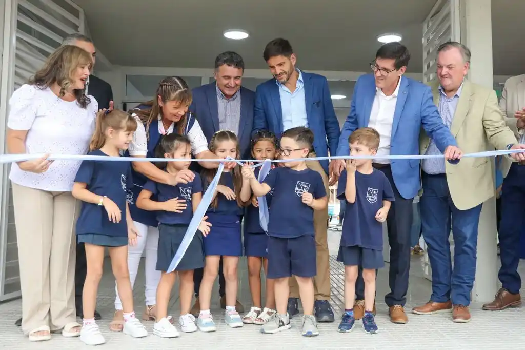La gestión de Pullaro inauguró 13 edificios para el Nivel Inicial