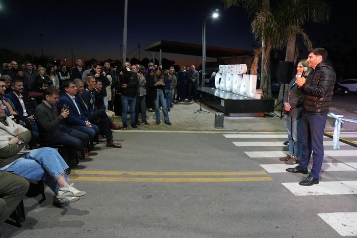 Inauguración obras viales