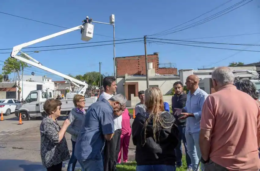 Instalaron una nueva cámara de seguridad en la "Zona Roja"