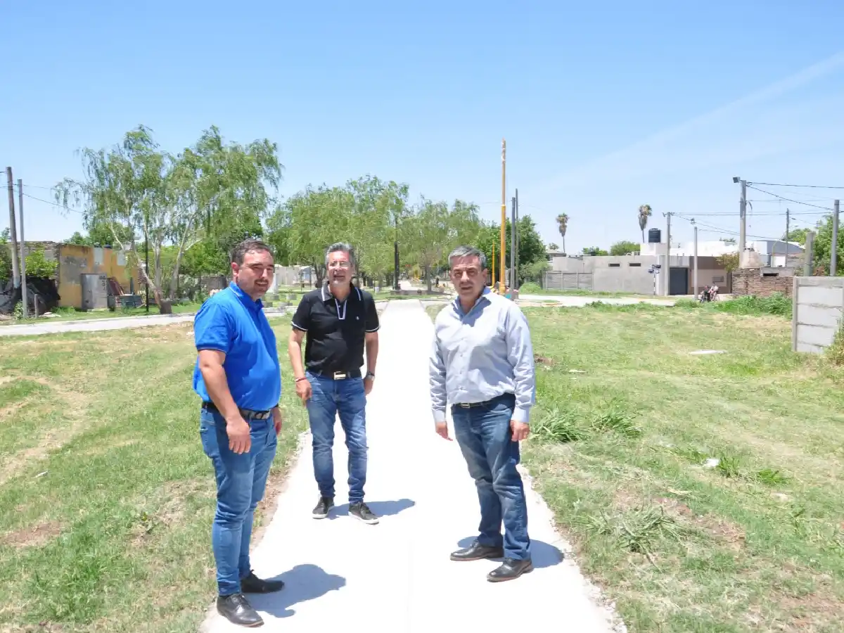 Avanza la refuncionalización del Paseo del Ferrocarril Mitre