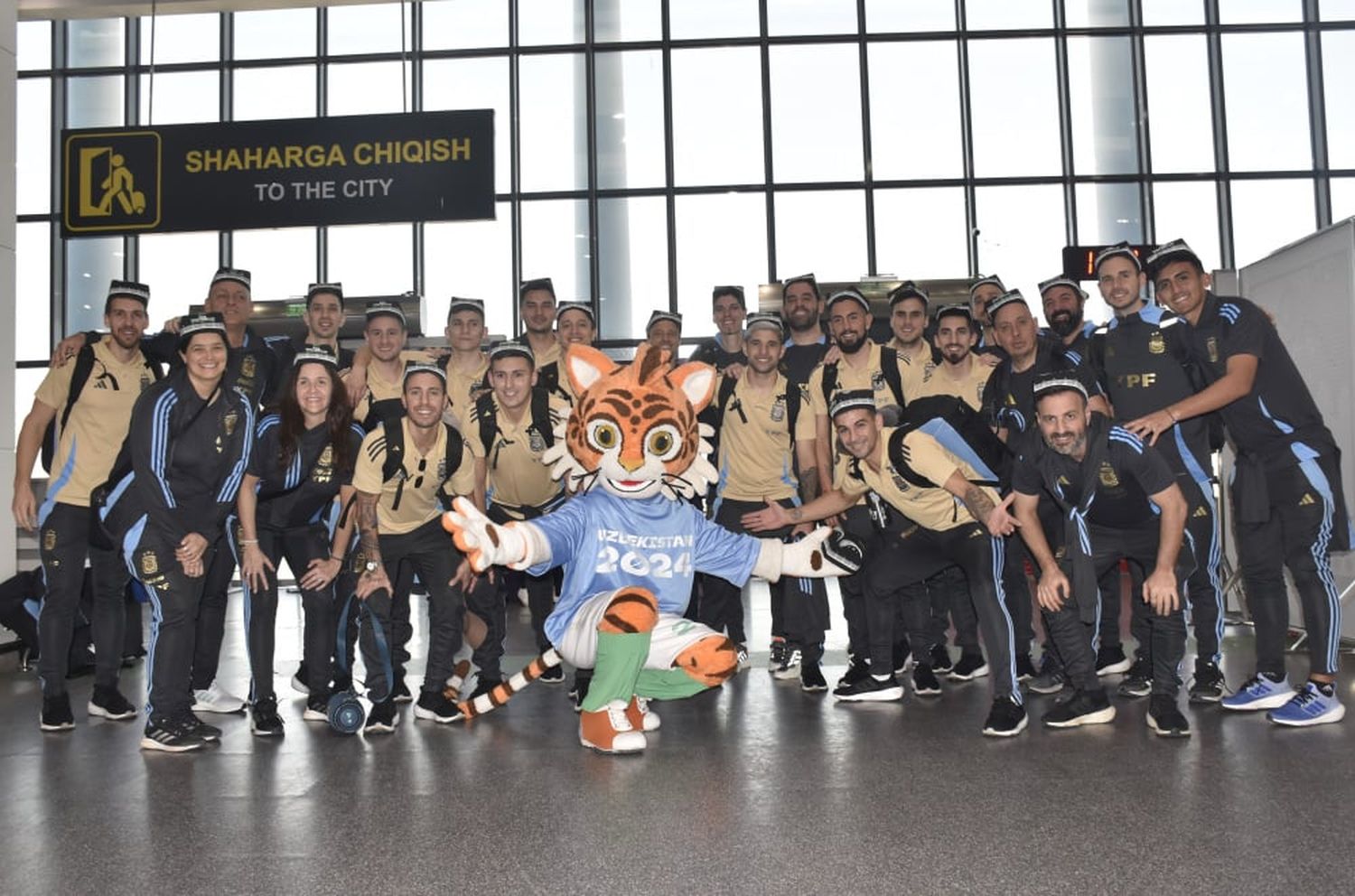 La Selección Argentina de Futsal arribó a Uzbekistán para la disputa de la Copa del Mundo