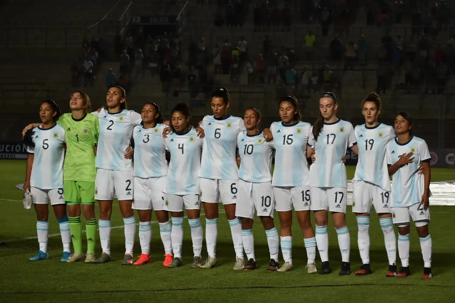 Sub 20 Femenina: Maricel González fue titular en el empate con Colombia