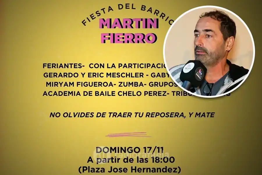El barrio Martín Fierro tendrá su festejo barrial este domingo: “Tenemos varias presentaciones artísticas y feriantes”