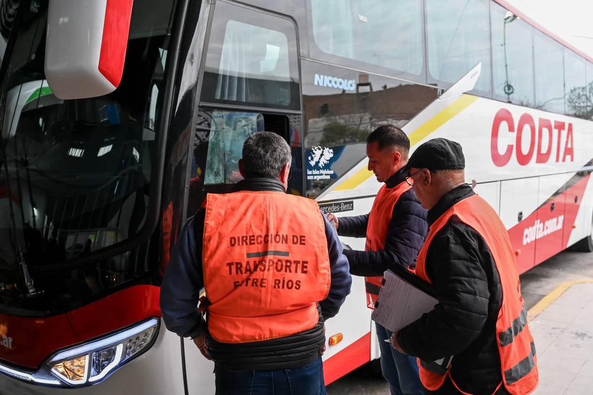 Transporte interurbano: los usuarios podrán denunciar demoras y malos tratos desde Mi Entre Ríos