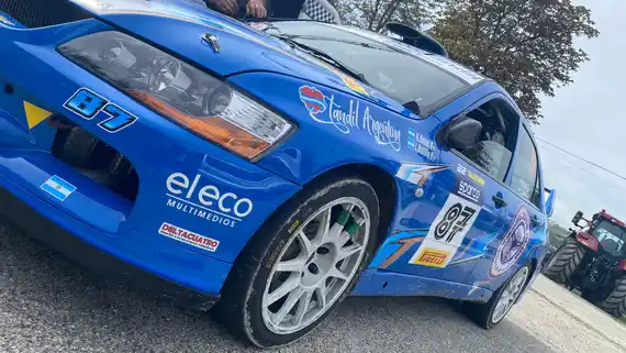 Karina Dobal, con todo listo para el debut en el Rally Legends