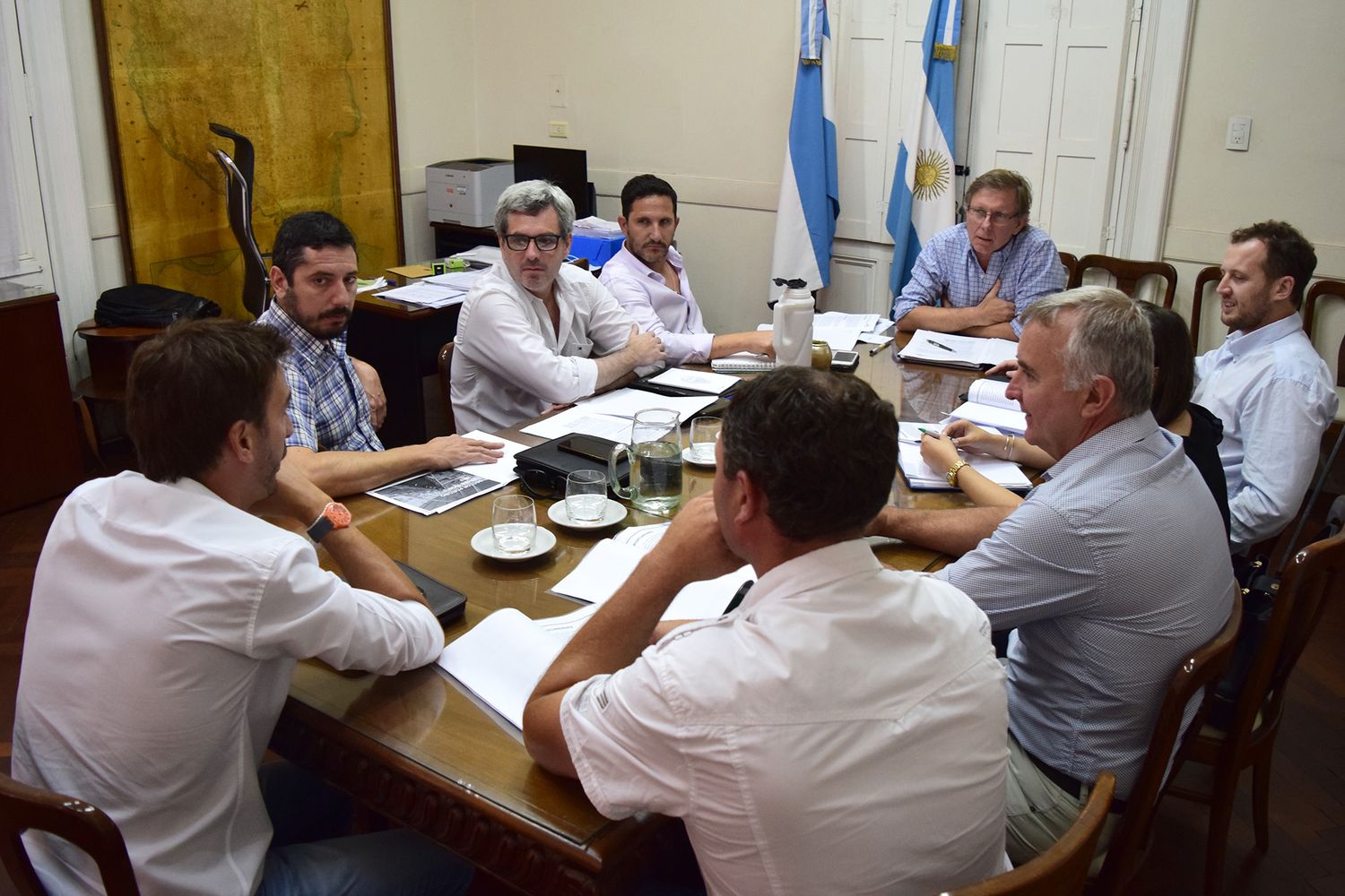 Productores porcinos plantearon a Bahillo las necesidades del sector