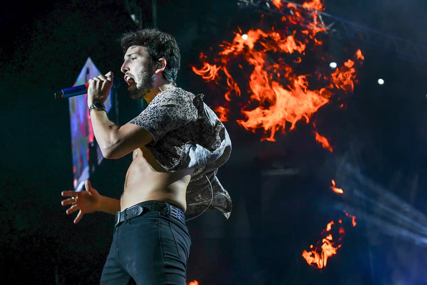 Sebastián Yatra mostró de más